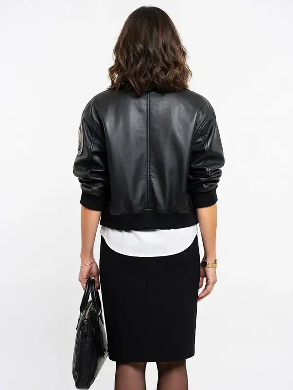 Charlie Kelly McGillis Top Gun Jacket