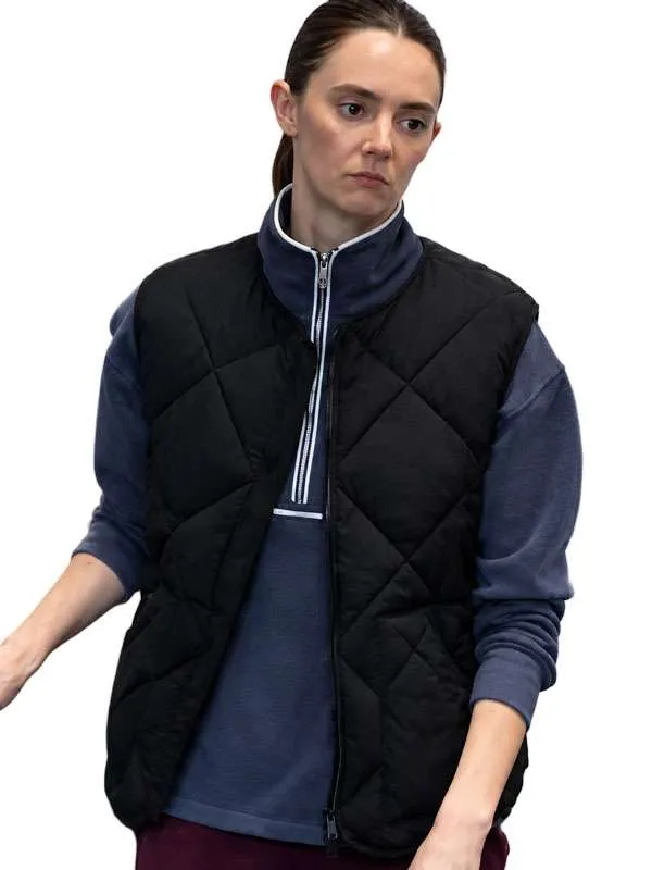 Ted Lasso S04 Alice Chilton Black Quilted Vest