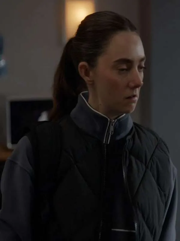 Ted Lasso S04 Alice Chilton Black Quilted Vest