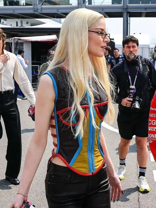 Anya Taylor-Joy F1 Japanese Grand Prix Vest