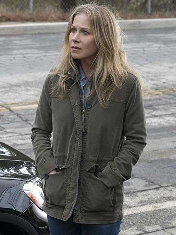Jen Harding Dead to Me Green Jacket