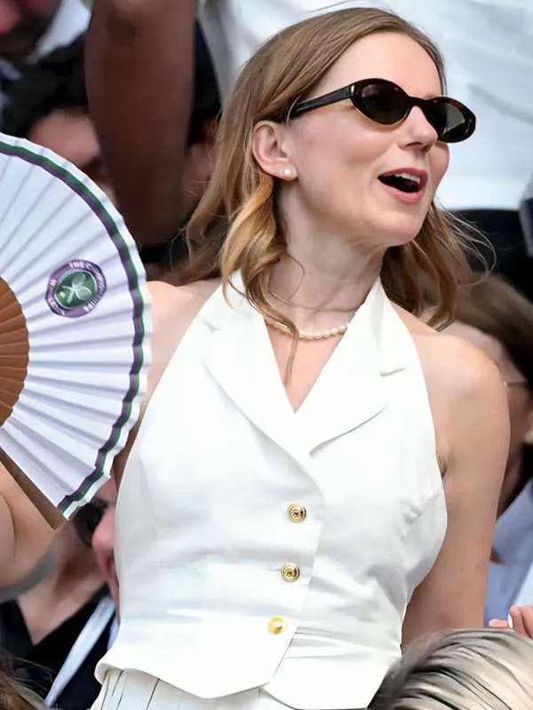 Geri Halliwell White Vest