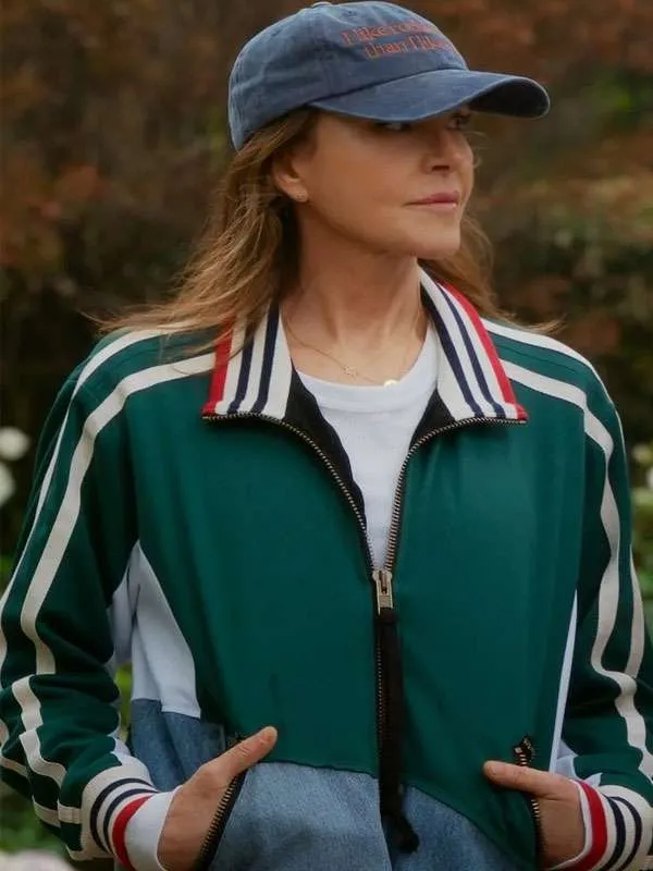 Christa Miller Shrinking Track Jacket
