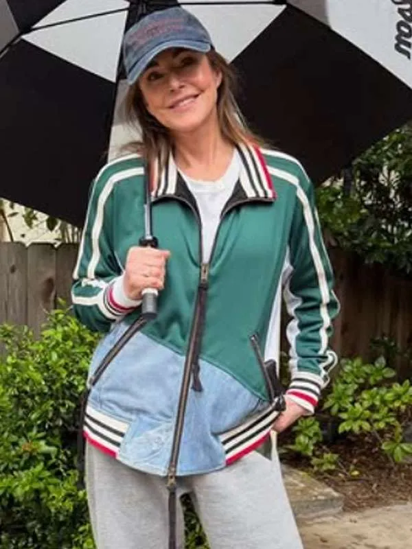 Christa Miller Shrinking Track Jacket
