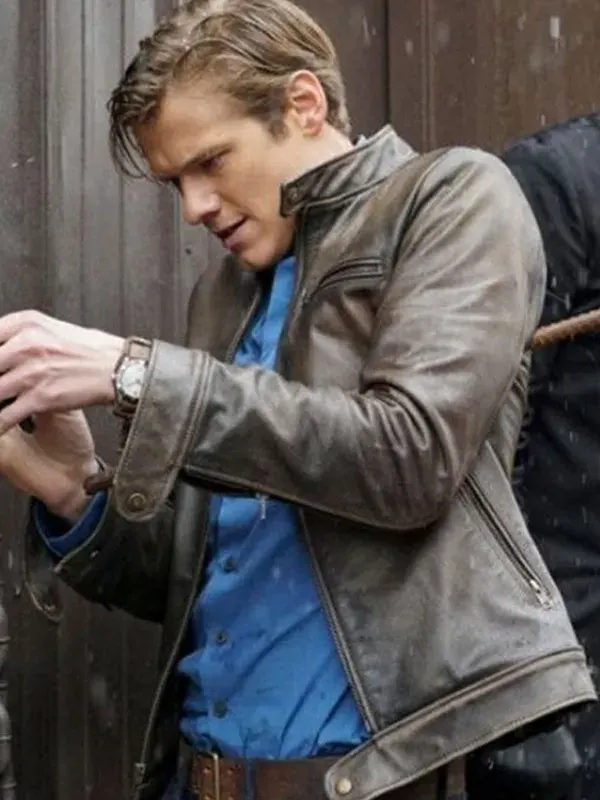 MacGyver Lucas Till Leather Jacket