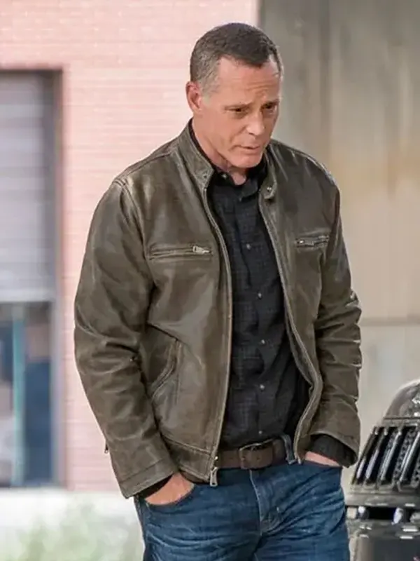 Chicago PD S07 Hank Voight Leather Jacket