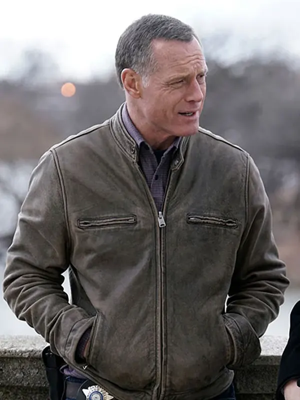 Chicago PD S07 Hank Voight Leather Jacket
