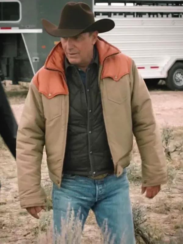 Kevin Costner Yellowstone John Dutton Jacket