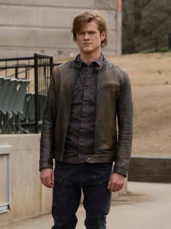 MacGyver Lucas Till Leather Jacket